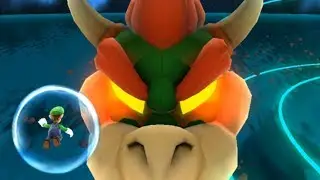 Super Luigi Galaxy - All Bowser Levels