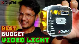 Best Budget VIDEO Light | DIGITEK LED-D10W RGB Portable Mini RGB LED Video Light #datadock