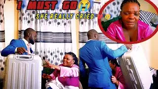 AM MOVING OUT!! PACKING & LEAVING MY WIFE & BABY PRANK GONE TOO EXTREME 😭💔SHE CRIED UNCOUNTABLE 💔