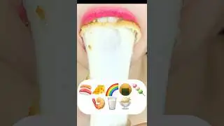 Asmr emojifood | dangbeeEating |sub💝#shorts #youtubeshorts #asmr #food #short #kawaii #youtube