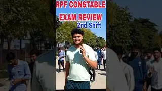 RPF Constable Exam Review Today 2025  Live Update || #rpf #rpfexam