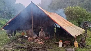 Best Life in A Himalayan Shepherd’s During the Snowfall | Most Relaxing | Village Documentary Video