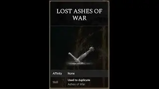 Elden Ring Where to find Lost Ashes of War
