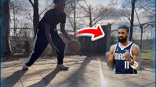 Pt1 of getting handles like kyrie #fypシ #basketball #motivation #viral 