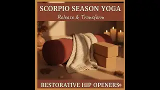 Deep Hip Opening Restorative Yoga | Release & Transform | Scorpio Season Full Length Class