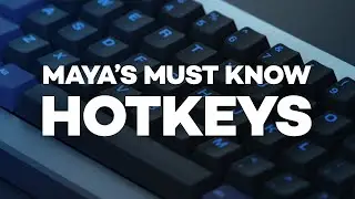 Maya's Essential Hotkeys for Snapping Objects