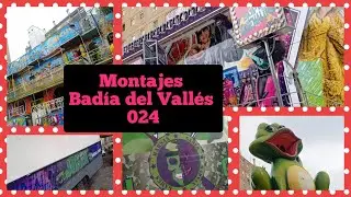 Montajes feria de atracciónes de Badía del Vallés 024