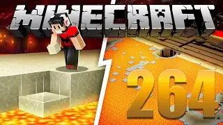 Secando o MAIOR OCEANO DE LAVA do Minecraft - Em busca da casa automática #264
