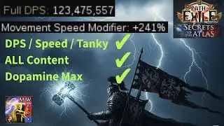 [POE 3.26] Champion Warcry Banner Static Strike | WILDLY Strong | Giga DPS Speed while Tanky