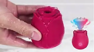 IUHDE Rose Sex Toy for Women -Rose Sucking Vibrator Clitoral Nipple Stimulator with 10 Modes