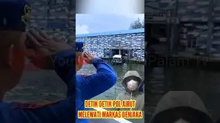 MELEWATI MARKAS DENJAKA, POL AIRUT BERIKAN HORMAT #polairud #denjaka #tni #kostrad