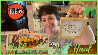 Wow New | Dollar Tree Fall Haul | So Many New Finds For Fall!