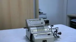 Brunsviga 13RK demonstration