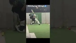 Facing bowling machine! #cricket #youtube #batting #pakistan #shortvideo #subscribe #skills #trendy