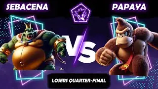 GL Intermedios #13 L. Q. Final - Sebacena (King K. Rool) Vs PAPAYA (DK) Smash Ultimate - SSBU Per&uacute;