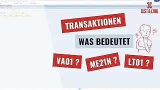 SAP Transaktionen - Was bedeuten die Buchstaben und Zahlen? [deutsch]