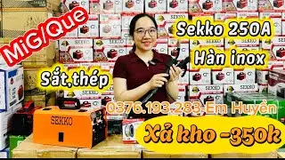 🔴Siêu Rẻ👍Máy Hàn đa năng Rẻ/BỀN/Chống giật⚡️Mig_Que SEKKO 250A đời mới nhất