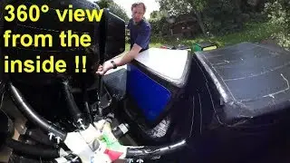 360° view from INSIDE the world's largest Rubik's Cube Puzzle by Tony Fisher