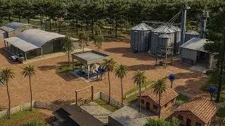 Transformei um Terreno Abandonado em uma Fazenda Completa  FS25 Timelapse