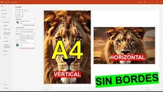 How to print borderless in PowerPoint HORIZONTALLY AND VERTICALLY in A4