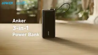 Внешний аккумулятор Anker 3-в-1 | Готов к использованию, готов к работе