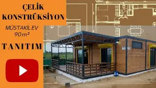&Ccedil;atalca - Karacak&ouml;y'de Montajını Yaptığımız Datca Modeli Evimizde Yaşam Başladı. Container House