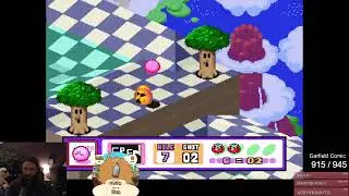 Playing Kirby's Dream Course because I felt like it