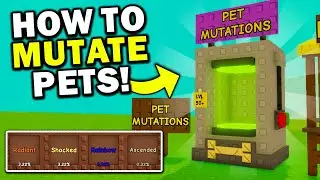 HOW TO MUTATE PETS in Grow a Garden ROBLOX