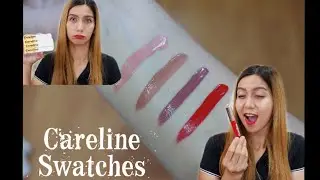 CARELINE LIQUID LIPSTICK SWATCHES