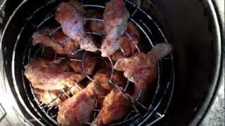 Cooking with Ed  Chicken Wings  on the Gas Big Easy