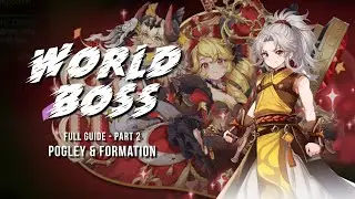 Pogley & Formation: World Boss Full Build Guide - Part 2 | Kensei (Lvl Seal: 81) | Draconia Saga