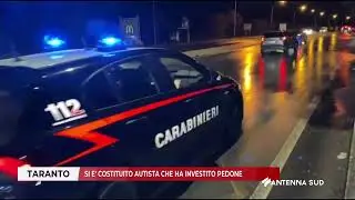 30 GENNAIO 2026   TARANTO   SI E' COSTITUITO AUTISTA CHE HA INVESTITO PEDONE
