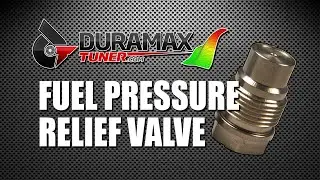 FUEL PRESSURE RELIEF VALVE