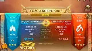 Rise of kingdoms ark of Osiris 22v20 pvp 22 février 2025