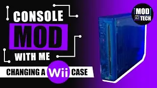 Nintendo Wii MOD! Why Did I Do This? (It Looks Better Now!)