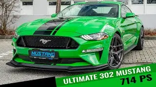 714 PS | 800 Nm | Ford MUSTANG Kompressor Umbau | Original US-Version |  Performance Paket Level 2 !