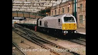 Trains at Carlisle 7 October 2005