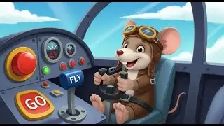 ✈️ Mickey Mouse and the Happy Airplane Adventure