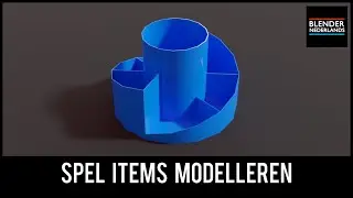 Spel items modelleren