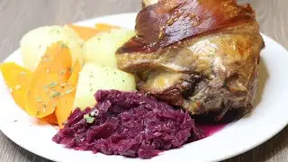 Pork Knuckle (Salted) | Svineknoke | Schweinhaxe | Eisbein mit Sauerkraut