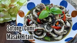 Spicy Squid In Ink Gravy Recipe / Cumi/Sotong Masak Hitam