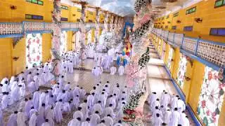 Cao Dai Holy See in Tay Ninh, Vietnam