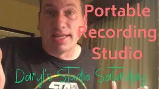 My Portable {Hotel Rm} Recording Gear-Studio Saturday 7-19-20