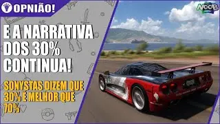FORZA 5 EA NARRATIVA SONYSTA DOS 30% DO PLAYSTATION!