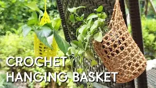 코바늘 / 행잉바스켓   Hanging Basket Crochet