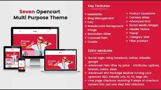 Seven Premium Opencart Theme
