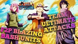 THESE NEWS ARE INSANE! F2P BLAZING BASH! TEAM ATTACKS! NARUTO BLAZING