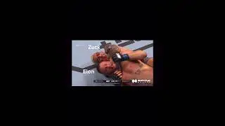 Mark Zuckerberg VS Elon Musk cage fight/MMA fight #meme #funny