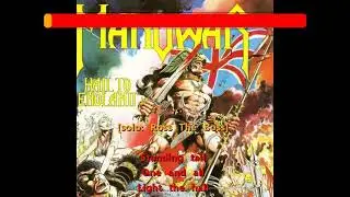 Manowar - Hail To England {quest  for the holy karaoke}