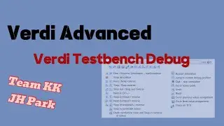 Verdi advanced Training -4- Testbench debugging